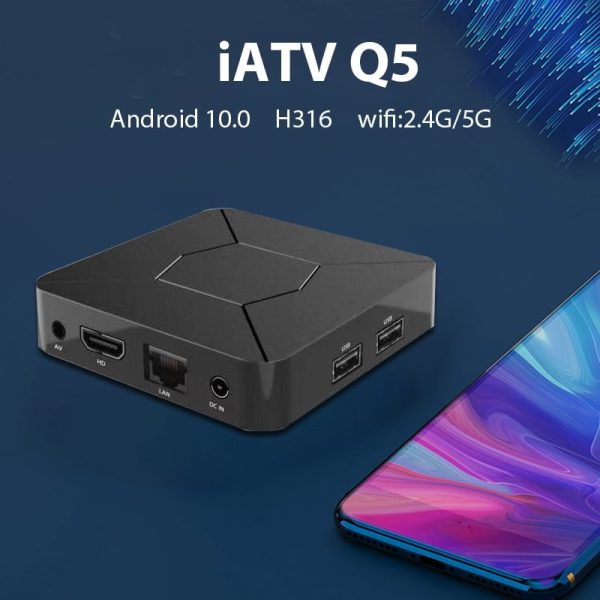 iATV Q5 TV priedėlis - H316 - Android 10