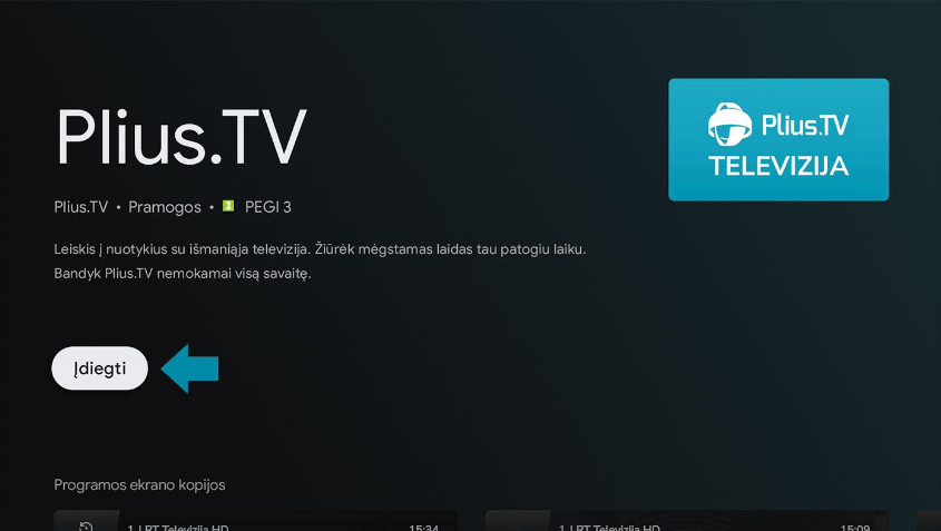 AndroidTV operacine sistema - TVpigiau.lt