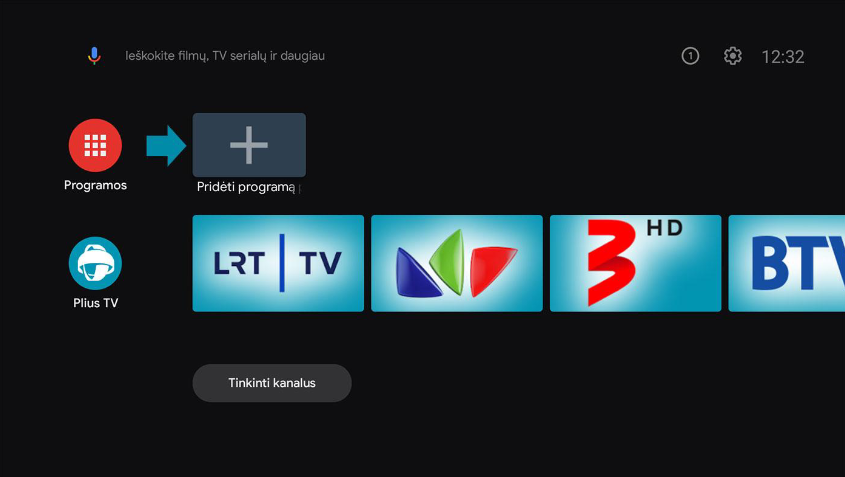 AndroidTV operacine sistema - TVpigiau.lt