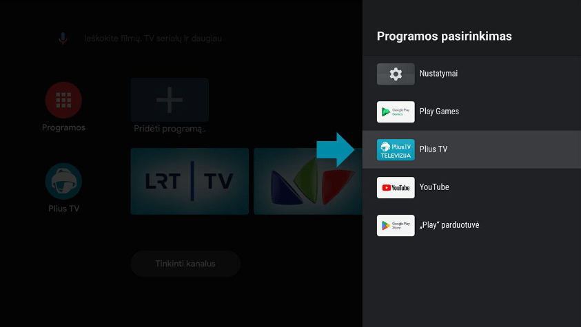 AndroidTV operacine sistema - TVpigiau.lt