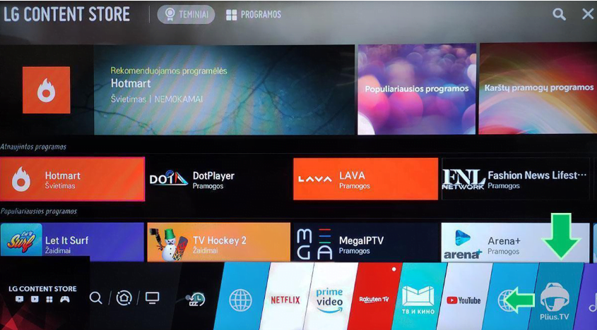 LG televizoriams - TVpigiau.lt